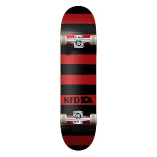 Skate armado KFD Prog Stripes Red 7.75'' Skate armado KFD Prog Stripes Red 7.75''