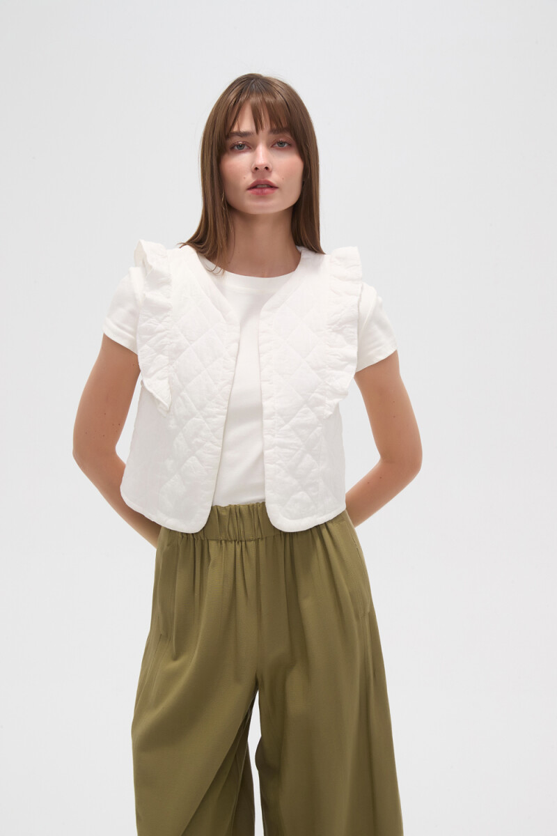 Chaleco Bufima - Blanco 