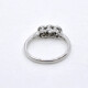 Anillo Platino Con 3 Brillantes Anillo Platino Con 3 Brillantes
