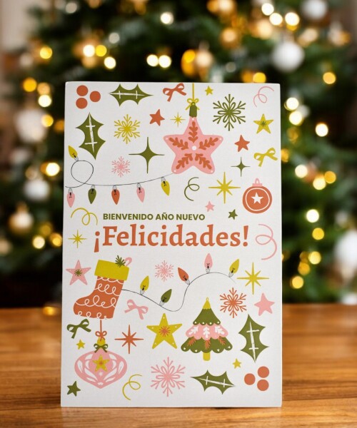 Tarjeta navidad 10x15 cm DISEÑO 17