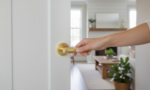 Manija para puerta dorada RS-910 PS Manija Para Puerta Dorada Rs-910 Ps