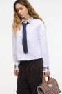 CAMISA TACHAS Blanco