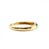 Anillo Solitario-Oro Bajo-Piedra Esmeralda-AN8155 conpiedra