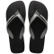 Sandalia de Hombre Havaianas Dual Negro - Gris Acero