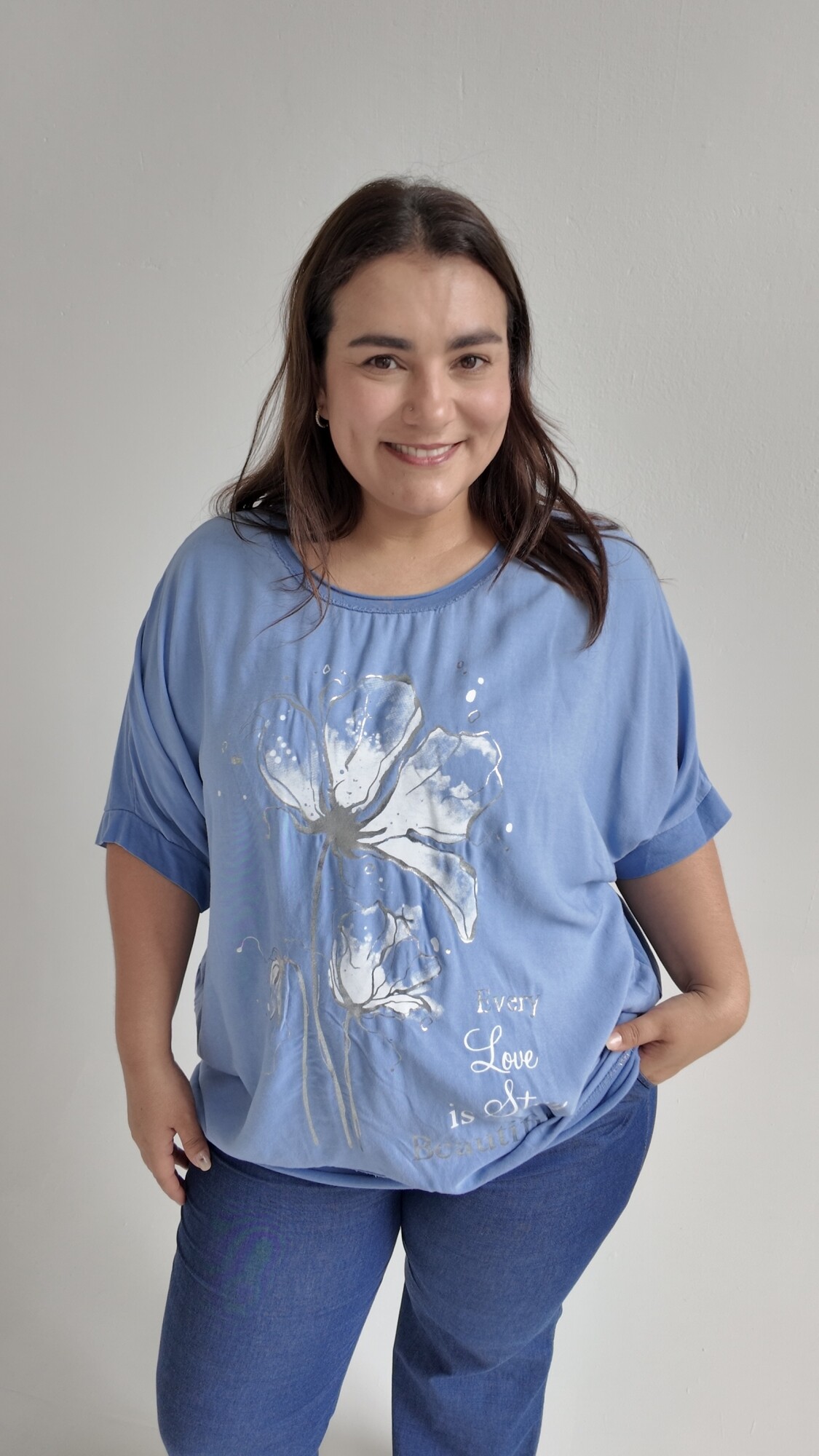 Remera Seúl Celeste