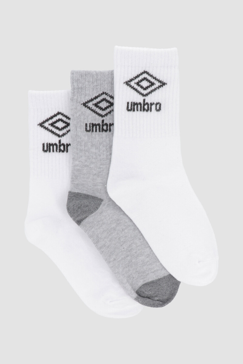 Medias umbro media caña pack x 3 Diseño 11