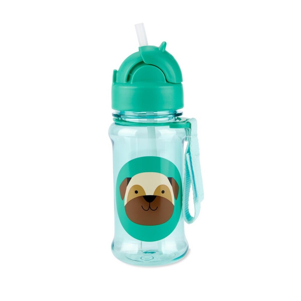 Botella con sorbito Tritan Skip Hop PUG