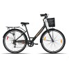 Bicicleta Baccio R.28 Dama Liberty 700 6v Urbana Negro