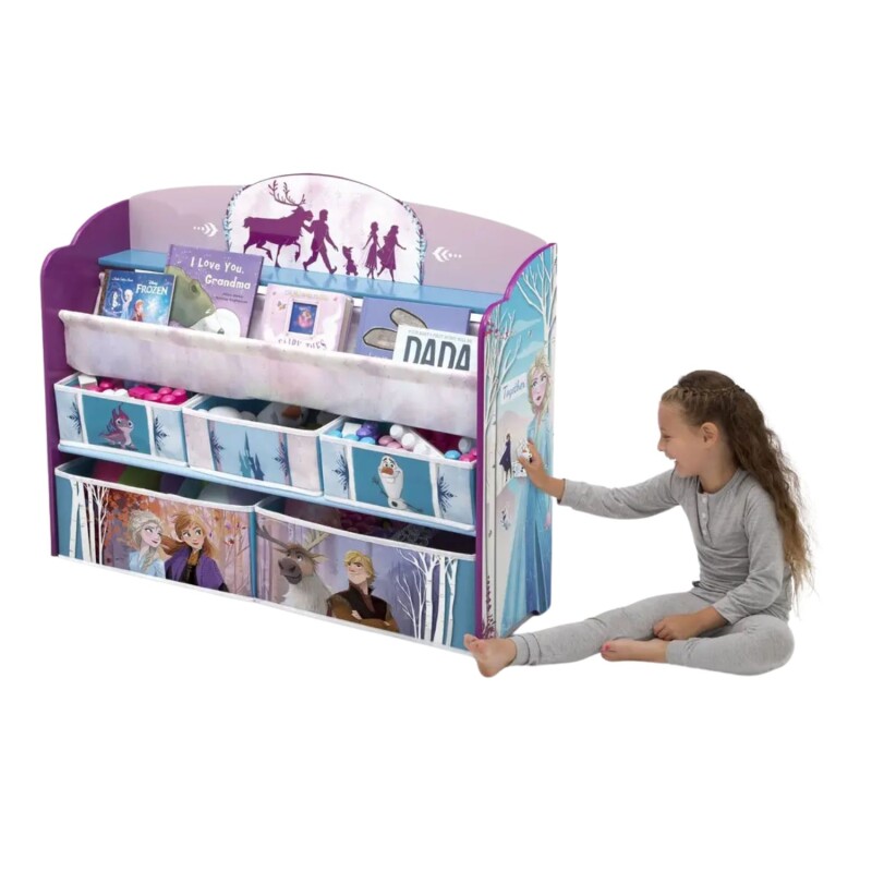 Baúl Organizador Disney De Libros y Juguetes Frozen II