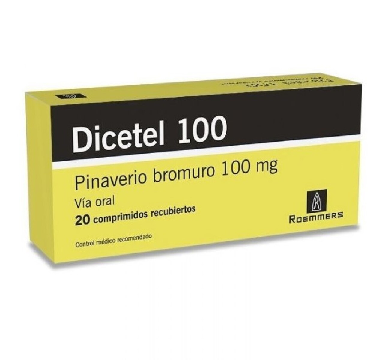 Dicetel 100mg 20 Comprimidos 