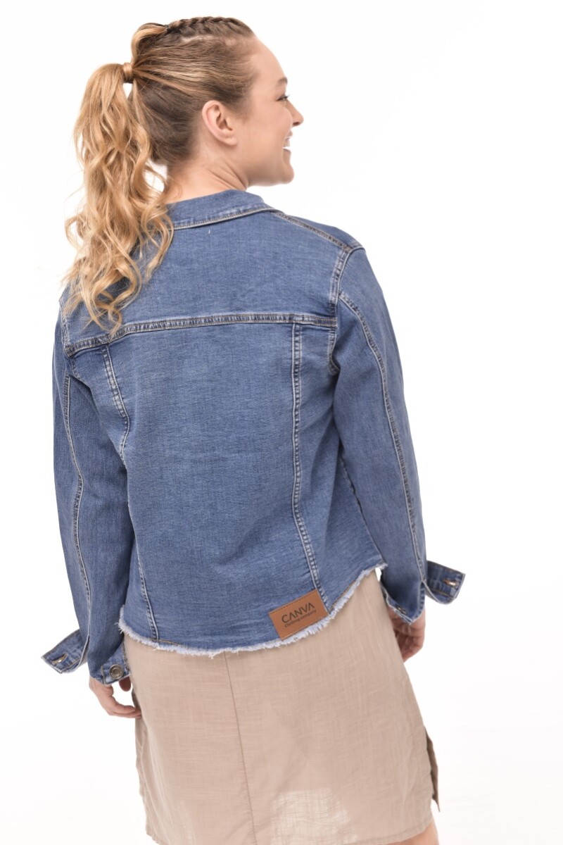 Campera Jean Hani Azul Claro