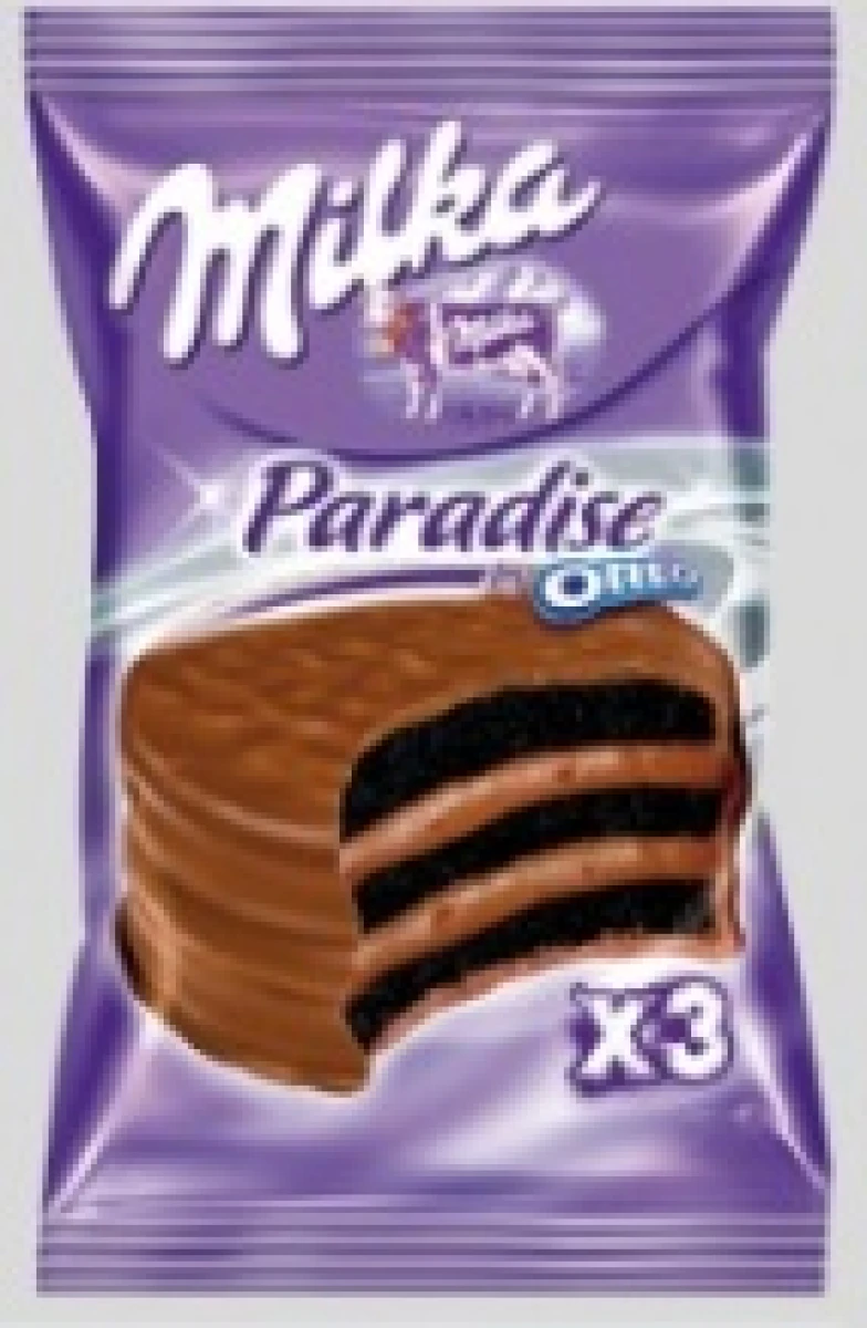 ALFAJOR TRIPLE PARADIS MILKA 55GR 