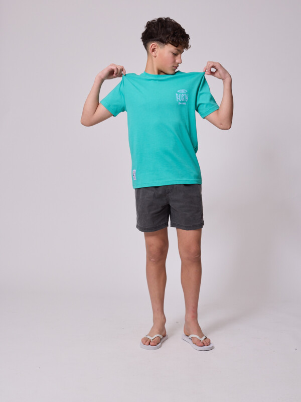 T-SHIRT ROKAI TEEN RUSTY Aqua