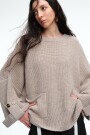 SWEATER BOLSILLO Camel