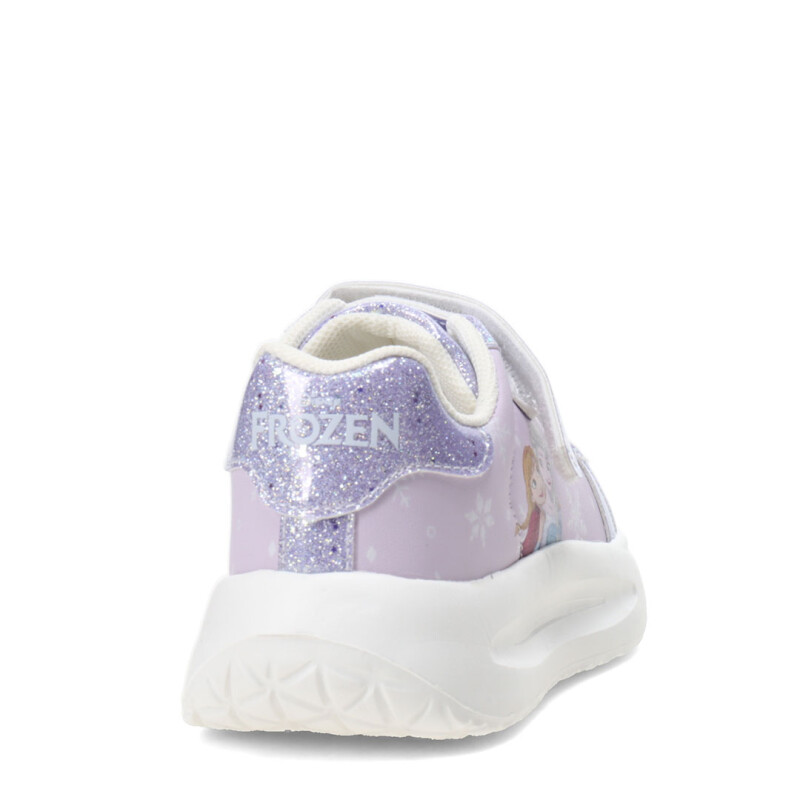 Championes de Niños Disney Frozen C/Velcro Lila