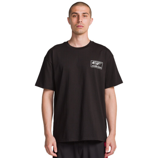 Remera Volcom ABG SURF VITALS MODSTONE SST - Negro Remera Volcom ABG SURF VITALS MODSTONE SST - Negro