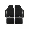 Sparco Alfombra Completo 4 piezas Negro