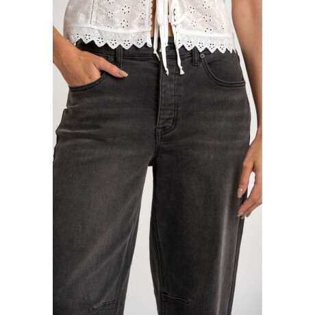 Jean Baggy Denim Gris