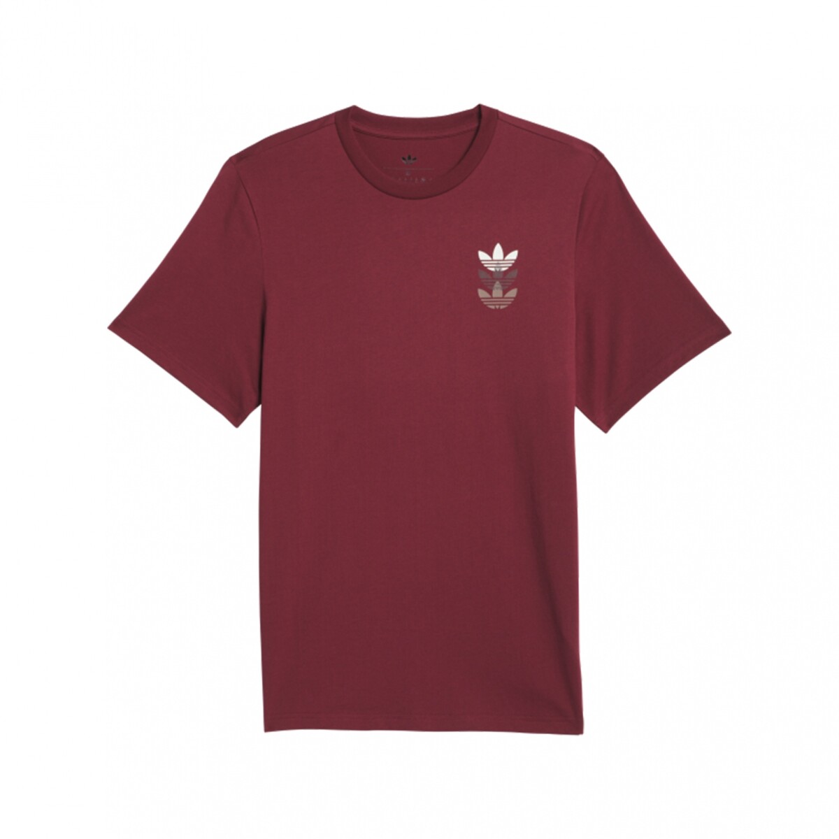REMERA adidas TRIFOLIO SHADOW - Bordeau 