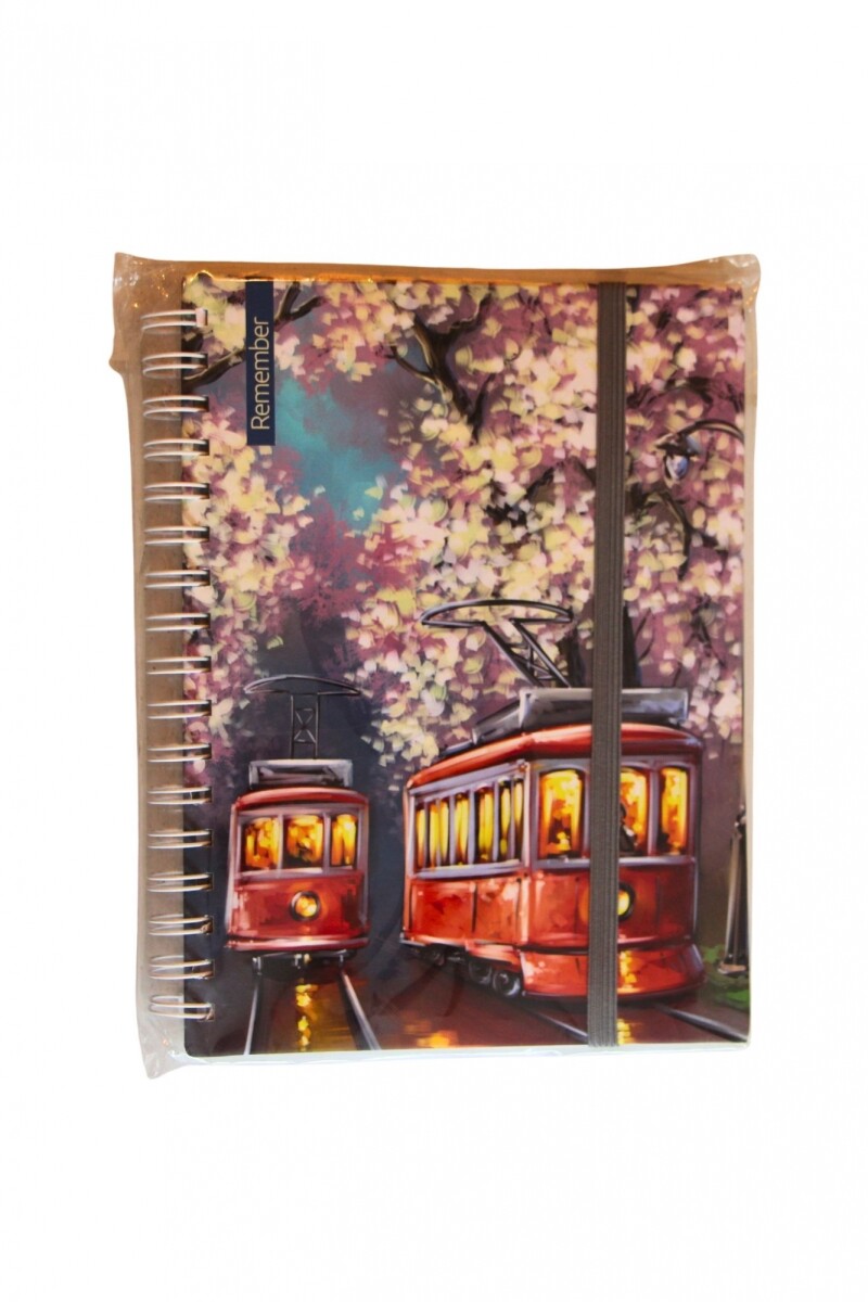 CUADERNO REMEMBER PRINT 17X23 - TAPA TRANVIA 