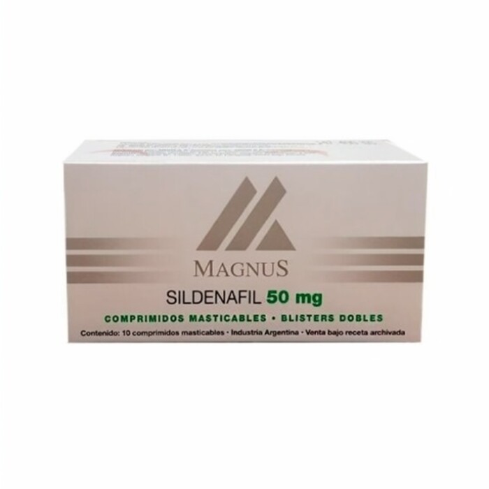 MAGNUS 50 MG. MASTICABLES CJ X 10 COMP. única