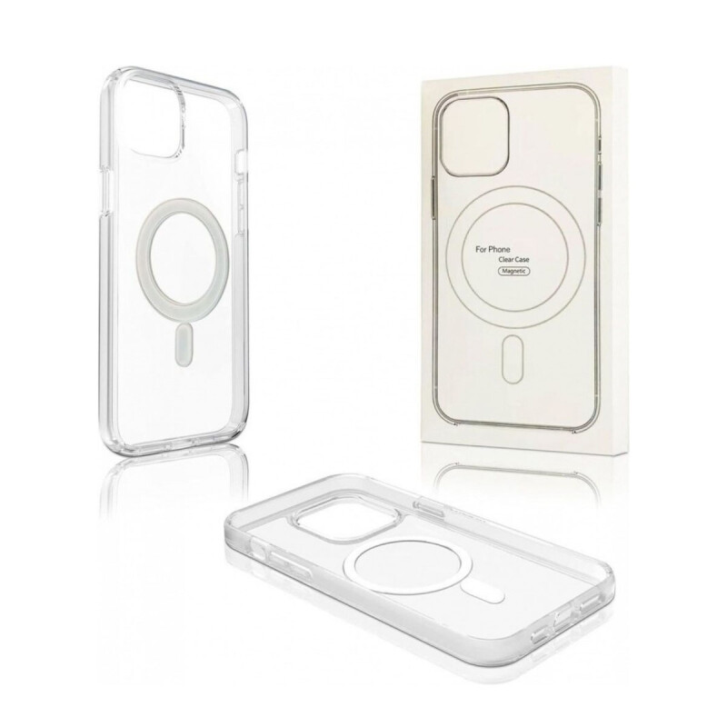 Estuche TPU Para IPhone 16 Pro Max Transparente Magsafe Estuche TPU Para IPhone 16 Pro Max Transparente Magsafe