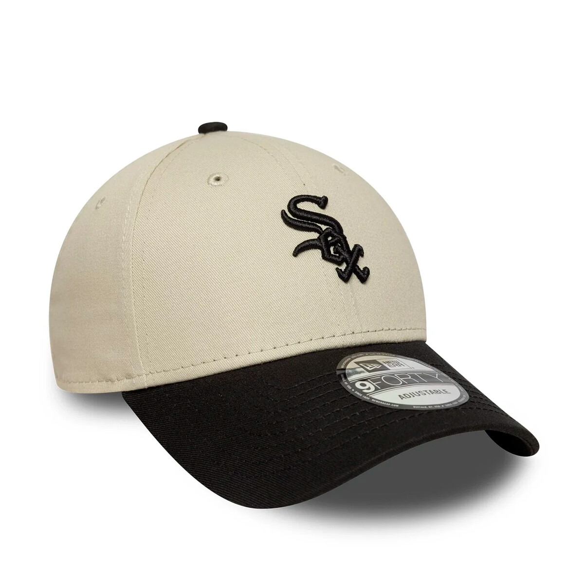 Gorro New Era Unisex - 9FORTY Chicago White Sox - 60691268 - WHITE/BLACK 