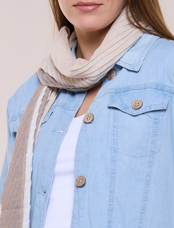 Pashmina Lurex BEIGE/MULTI
