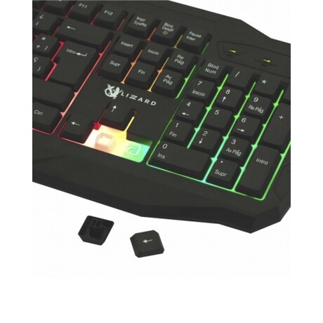 Teclado gamer X-Lizzard con RGB y USB - Español Teclado gamer X-Lizzard con RGB y USB - Español