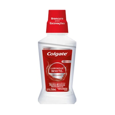 Enjuague Bucal Colgate Luminous White Sin Alcohol 250 Ml. Enjuague Bucal Colgate Luminous White Sin Alcohol 250 Ml.