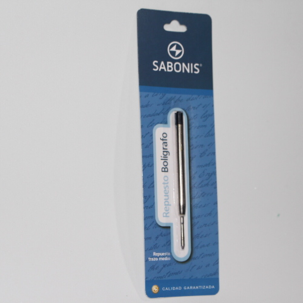 REPUESTO METALICO PARA PARKER NEGRO