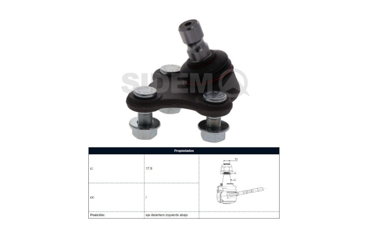 Rotula Del Kia Sportage 15-25 Izq Rotula Del Kia Sportage 15-25 Izq
