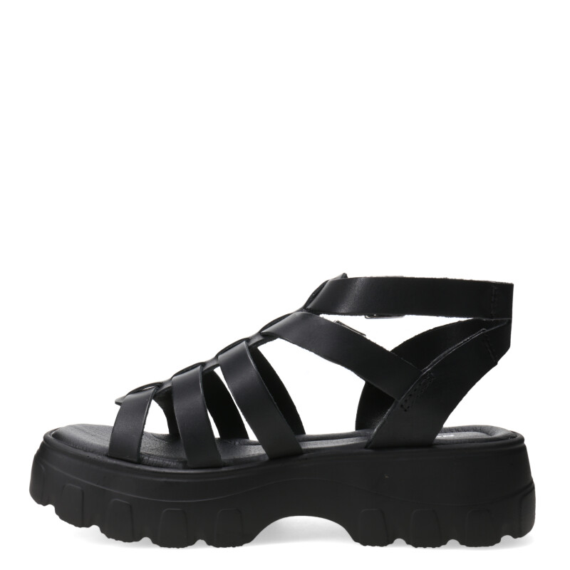 Sandalias de Mujer Bottero Franciscana Negro