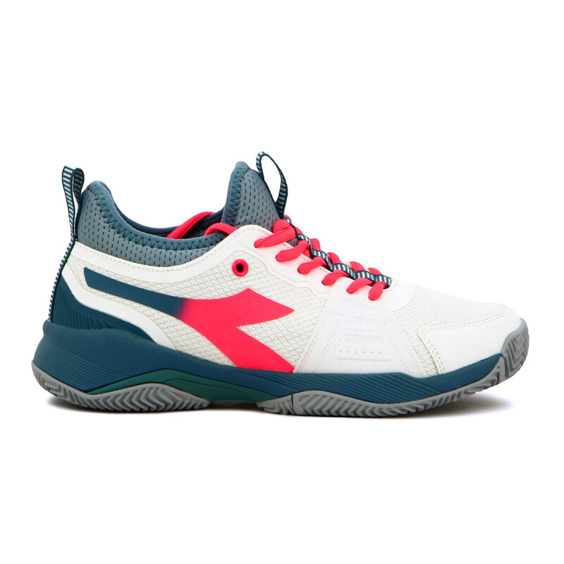 Diadora Champion Tenis Mujer Match Point White-lt Blue Blanco-celeste