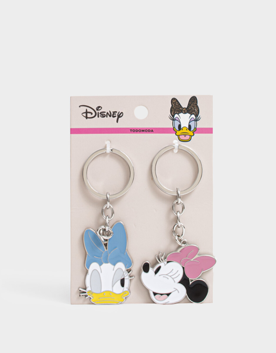 Set De Llaveros De Minnie Y Daisy Para Compartir 