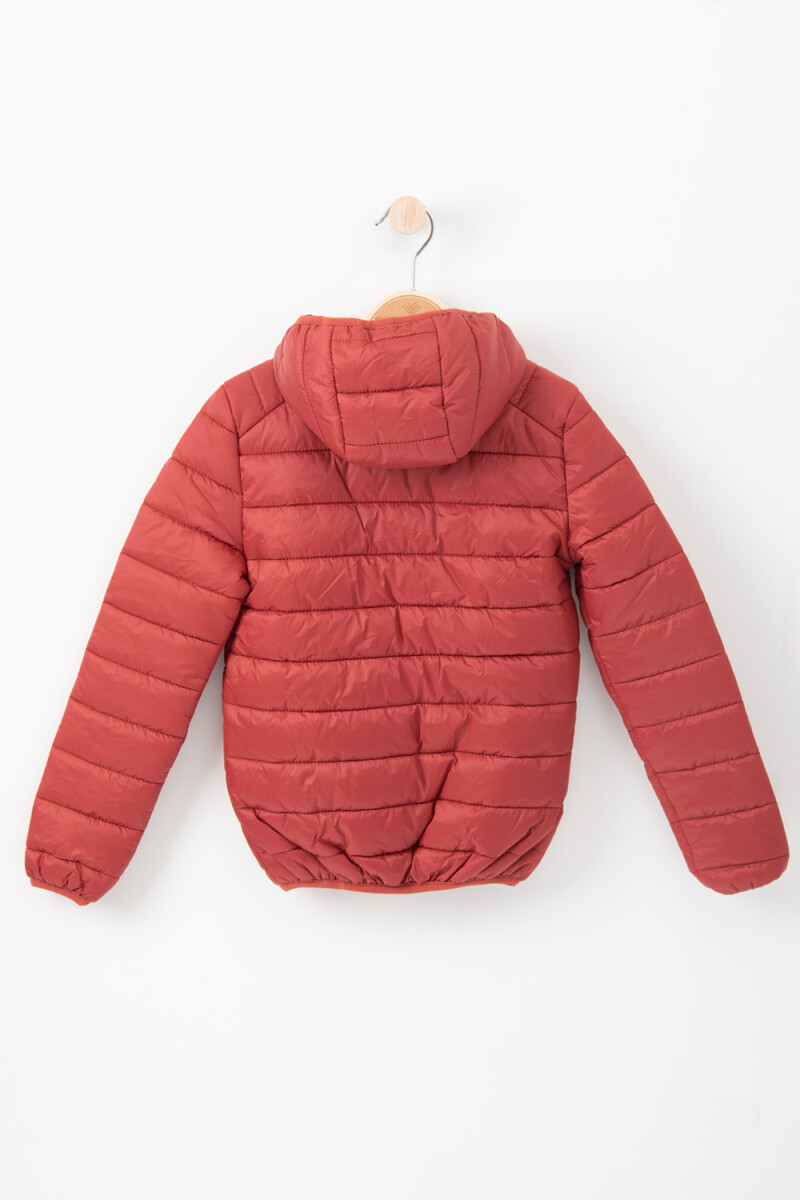 Campera abrigo Rojo