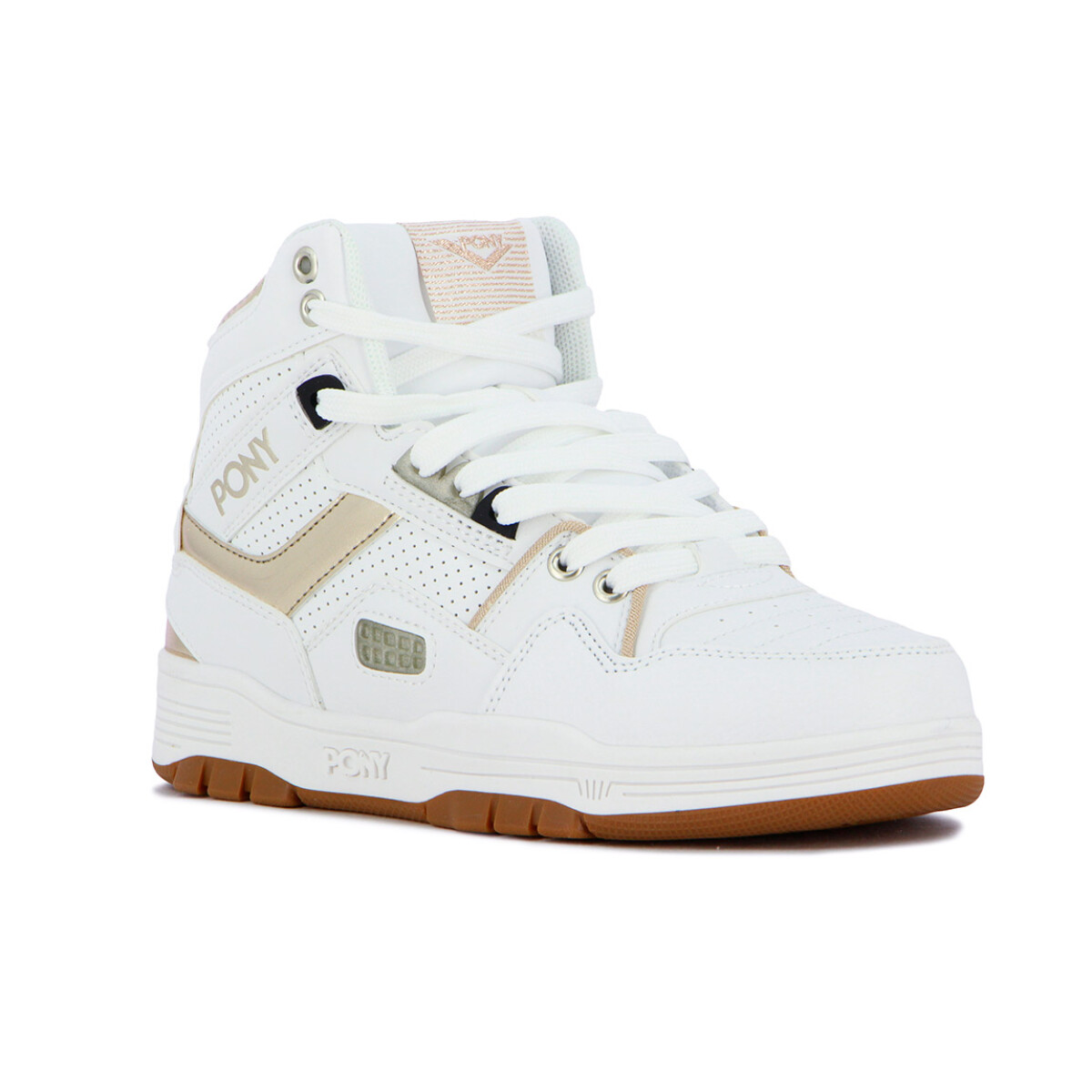 Pony Lifestyle M100 Ii Mujer - Blanco/dorado - Blanco-dorado 