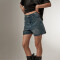 Short Marva Azul Grisaceo
