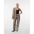 VMTESSA HR WIDE COLORED VINYL PANTS NOOS CHROME GREY