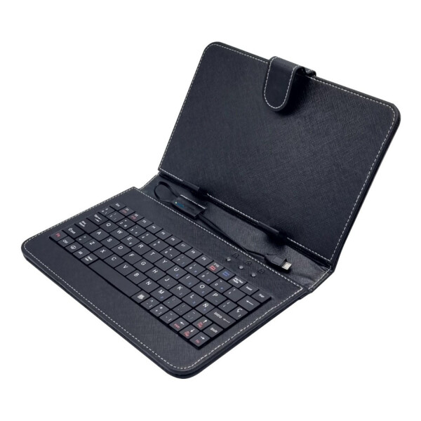 Funda Estuche Con Teclado Para Tablet 7 8 9 Pulgadas Variante Color Negro 8 Pulgadas