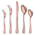 Juego de 24 Cubiertos De Acero Inoxidable Cocina Imback Rosa Juego de 24 Cubiertos De Acero Inoxidable Cocina Imback Rosa