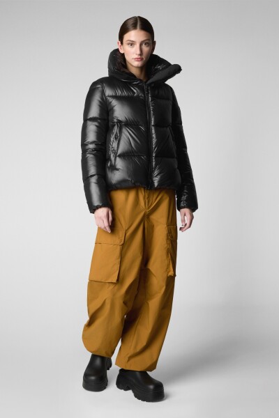 JACKET ISLA Negro