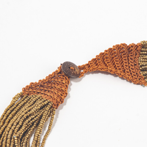 COLLAR MYSENNA MARRON COLLAR MYSENNA MARRON
