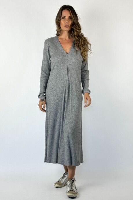 VESTIDO ELEUTERIA Grafito
