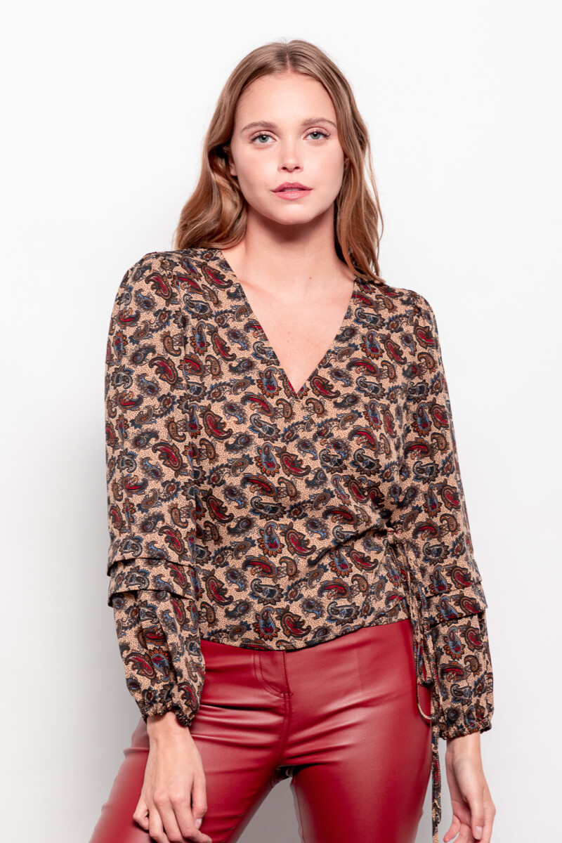 BLUSA SIGALA Almendra