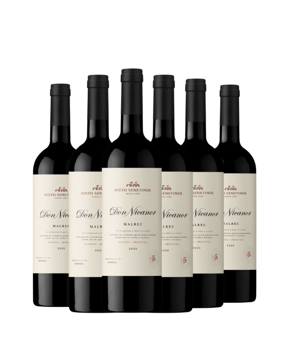 PACK DON NICANOR MALBEC 6X5 