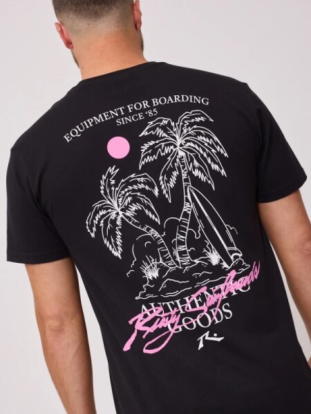 T-SHIRT RUSTY VERNA NEGRO