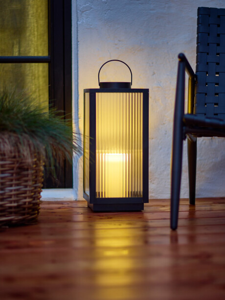 Farol GULDSMED 22x22x48cm negro Farol GULDSMED 22x22x48cm negro
