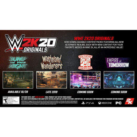 W2K20 20th Anniversary SmackDown Xbox One W2K20 20th Anniversary SmackDown Xbox One