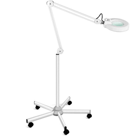 Lámpara Led Profesional Lupa Multifocal Articulada Blanco